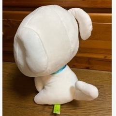 クレヨンしんちゃん　しろ　ぶりぶりざえもんかぶりもの　ぬいぐるみの画像