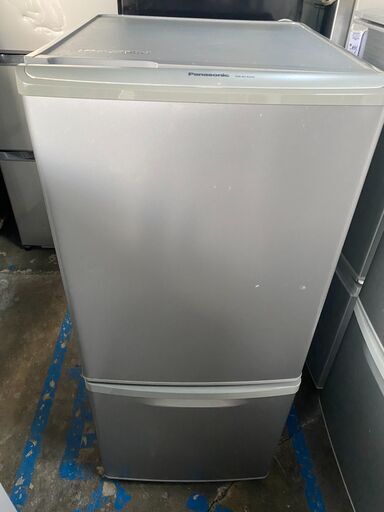 Panasonic 冷凍冷蔵庫 NR-B143W-S　138L　2011年製●AA02W003