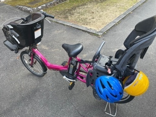 《お取引中》電動自転車【3人乗り・保育園の送り迎え等に】