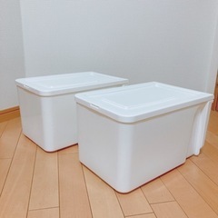 《美品》衣類収納ケース2点セット♡の画像