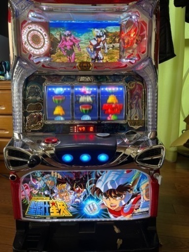 パチスロ聖闘士星矢　メダル不要機使用