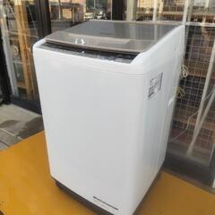 日立！10kg！ビートウォッシュ！ガラストップ！インバーター！洗濯機の画像