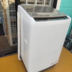 日立！10kg！ビートウォッシュ！ガラストップ！インバーター！洗濯機の画像