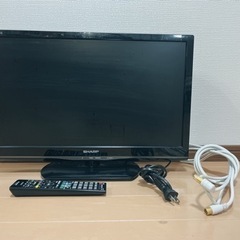 シャープ 液晶カラーテレビ 22インチ SHARP AQUOS ...