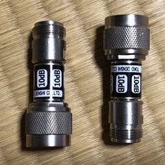プロ用アッテネータ　10dB　Ｎ型コネクタタイプ