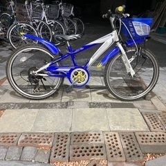 【お取り置き中】【3143】子供車　ブリヂストン　22インチ　7,200円（防犯・税込）