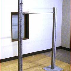 グレイマーブル スチール什器（Ａ）　衣類ハンガータイプ　【雑貨店...