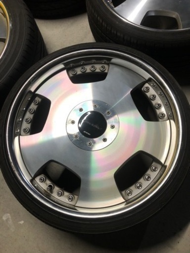 今日受け渡し限定　WORK ユーロライン19インチホイール4本