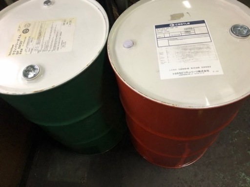 【売れました】⑪、⑫ドラム缶 200L 2本+追加オプション2カット
