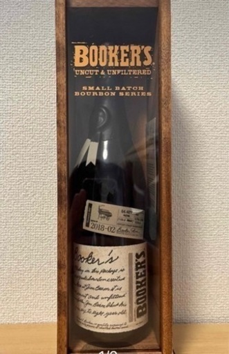 ブッカーズ　bookers 2018 750ml バーボン　未開栓