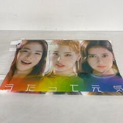 NiziU 二ジュー LIVEDAM 特大ポップ 特大サイズ 約68cm×180cm 超レア 屋外用ポップ 非売品の画像