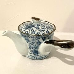 【急須】和柄 小柄 小鳥の蓋が可愛い 茶こし付き