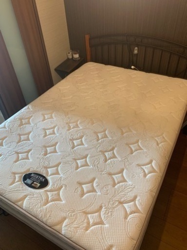 2/15迄限定！値引き【美品】ニトリ MOSTRA BONNELLCOIL ダブルベッド