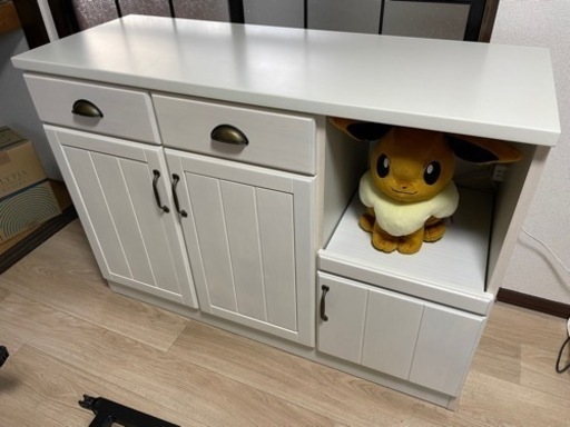 ニトリのキッチンカウンター（コンセント付き）