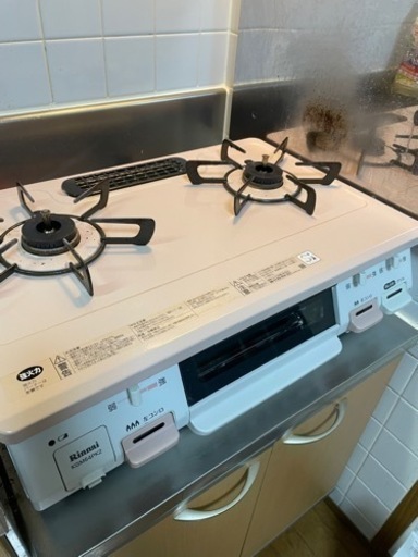 Rinnai ガスコンロ2019年製　魚グリル未使用