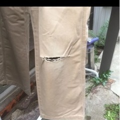 EVENRIVER 作業ズボン 5枚 全て破れあり。の画像