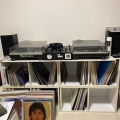 レコード収納棚×4