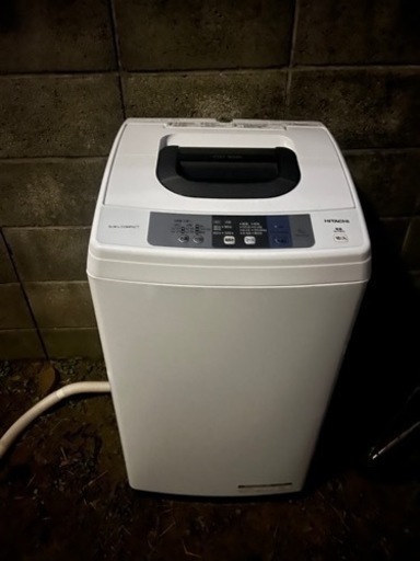 HITACHI 一人暮らし 洗濯機