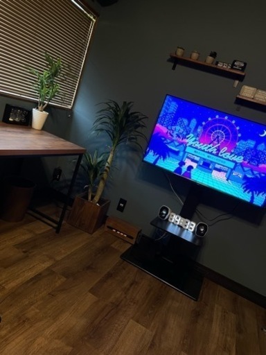 43U7F 43V型　テレビ　4Kチューナー内蔵　美品　別売スタンドセット