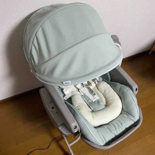 【保証有☆美品】Aprica ユラリズムオートプレミアム 電動ハイローチェア