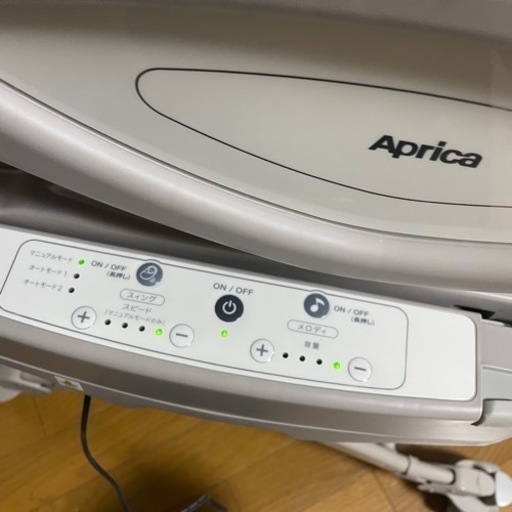 【保証有☆美品】Aprica ユラリズムオートプレミアム 電動ハイローチェア