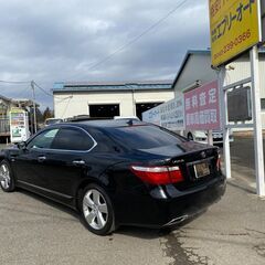 自社ローンあり！ガソリン１００リットルプレゼント🌟走行５万キロ代！本革★レクサス★LS460★バージョンS★4600cc★5人乗り★の画像