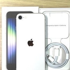 良品 SIMフリー iPhoneSE3 64GB スターライト ...