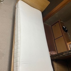 12日まで 無印良品 ベッドS 2台