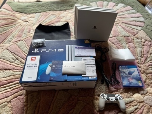 PS4 pro グレッシャー・ホワイト(1TB)