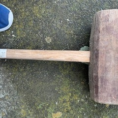 大工道具 大ハンマー 木製の画像