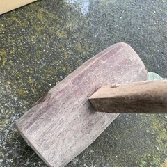 大工道具 大ハンマー 木製の画像