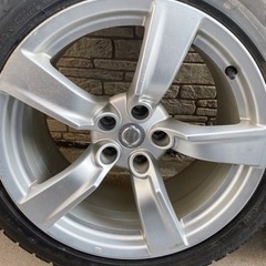 z34 純正ホイール スタッドレス