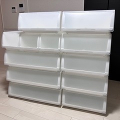 ニトリ 収納ケース Nフラッテ 本体＋フタセット