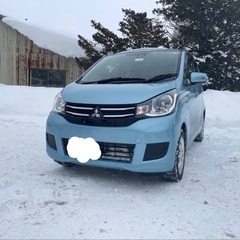 【三菱　EKワゴン】　雪道でも安心四駆です！！