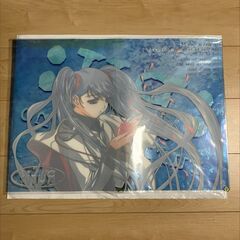 機動戦艦ナデシコ　Ａ２サイズ　クリアポスター　星野ルリ　ホシノ・ルリ(横型/花吹雪)の画像