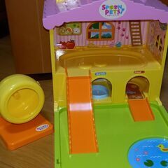 【処分】★スプーンペット★おしゃべりハウス★美品★の画像