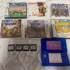 【取引中】3DS ドラクエ、どうぶつの森、ソフト11こ