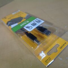 美品　未使用品　エレコム USBケーブル USB2.0 リバーシブルコネクタ A-Bタイプ 3m ブラック U2C-DB30BKの画像