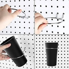 有孔ボード用 カップホルダー 4個の画像