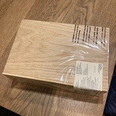 未使用品　木製小物収納3段の画像