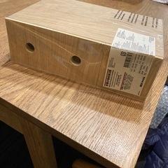 未使用品　木製小物収納3段の画像