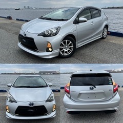 トヨタアクアハイブリッドS パッケージ NHP10 エアロキット...