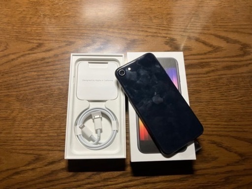 新品未使用 Apple iPhone SE 第3世代 64GB ミッドナイト