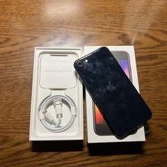 新品未使用 Apple iPhone SE 第3世代 64GB ミッドナイトの画像