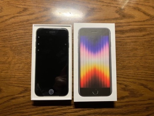 新品未使用 Apple iPhone SE 第3世代 64GB ミッドナイト