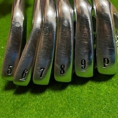 Ｖ刻印入 キャロウェイ X FORGED  P ～ 5番 激レア 新溝ルール対応の画像