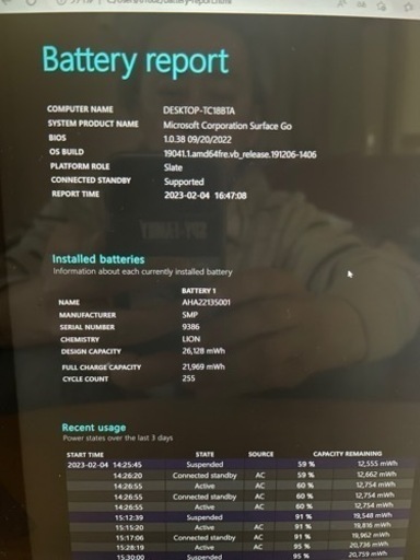 【商談中】Microsoft Surface Go 1824 タブレットPC １０型 64GB