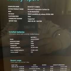 【商談中】Microsoft Surface Go 1824 タブレットPC １０型 64GBの画像