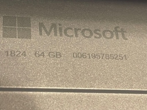 【商談中】Microsoft Surface Go 1824 タブレットPC １０型 64GB