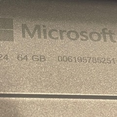 【商談中】Microsoft Surface Go 1824 タブレットPC １０型 64GBの画像